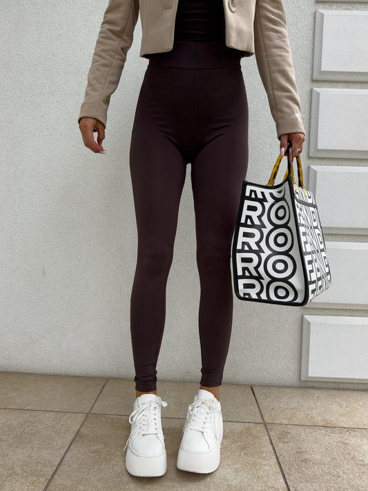 Leggings GYM - Schoko