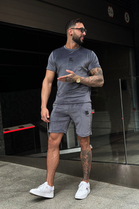 HERRENSHORTS BG ALONSO | GRAU