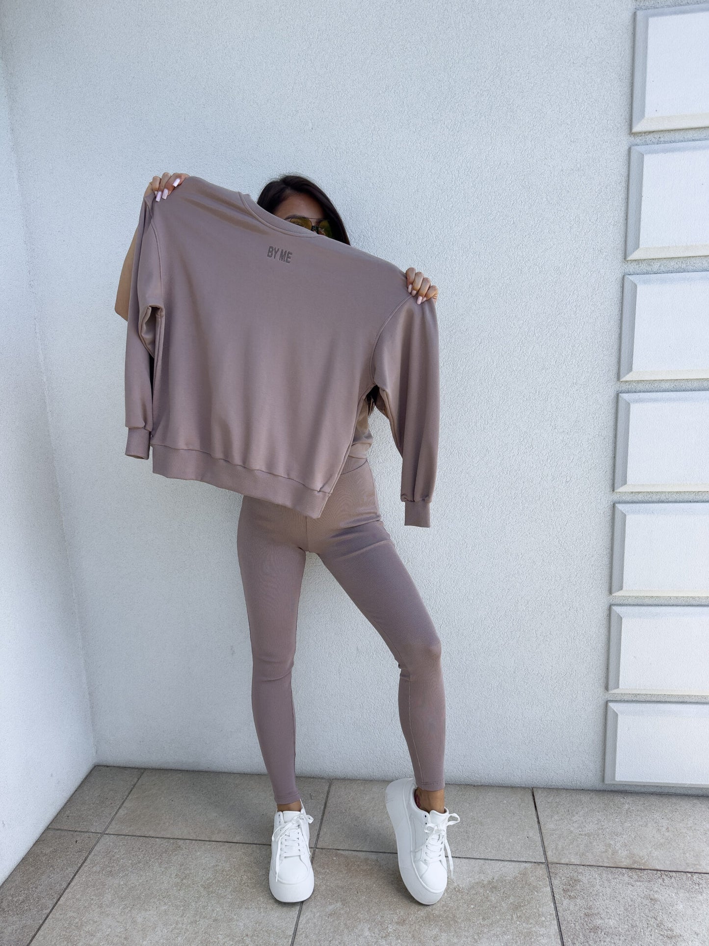 Sweatshirt COTTON - mokka