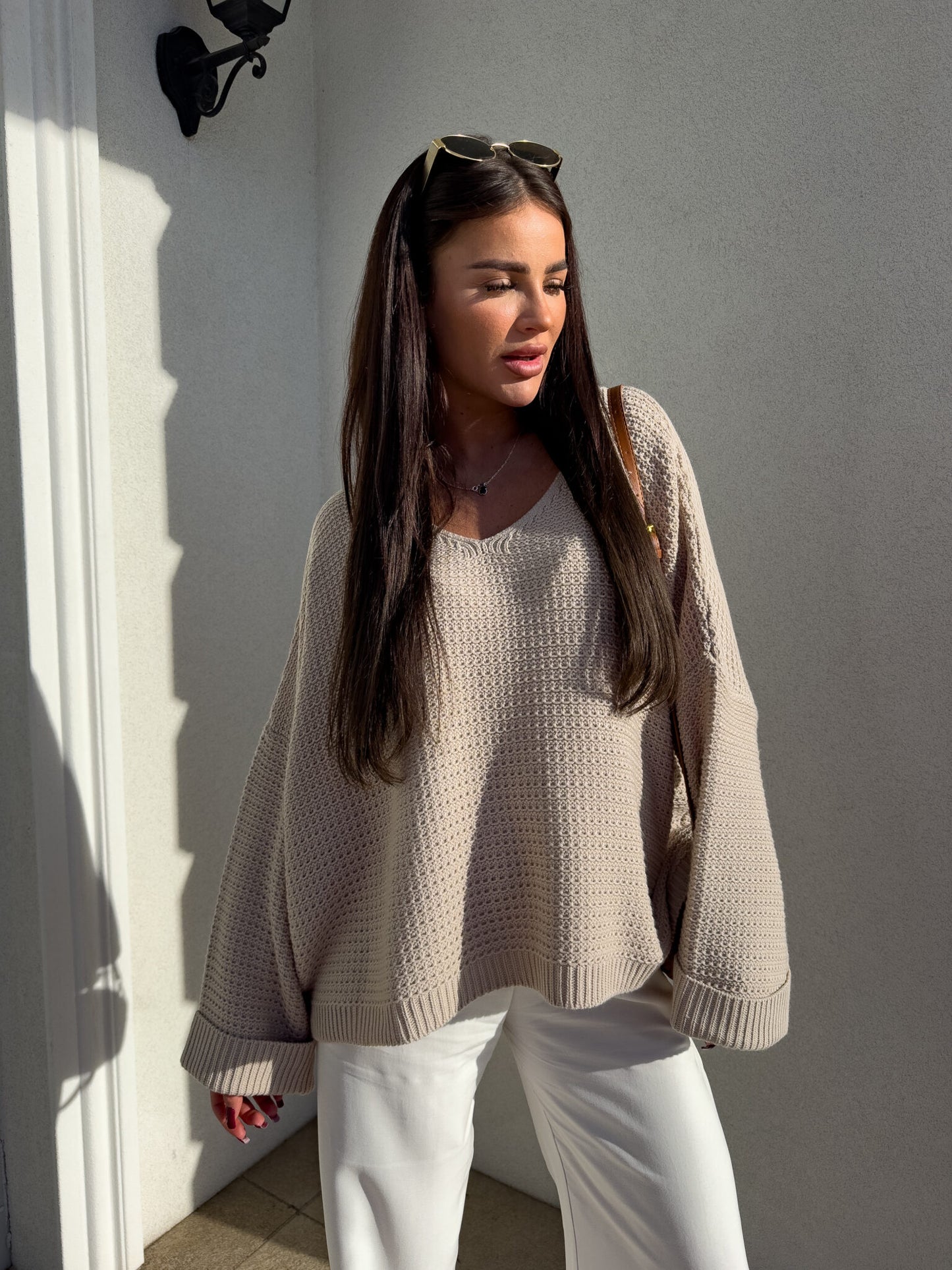 Pullover OLENA - beige