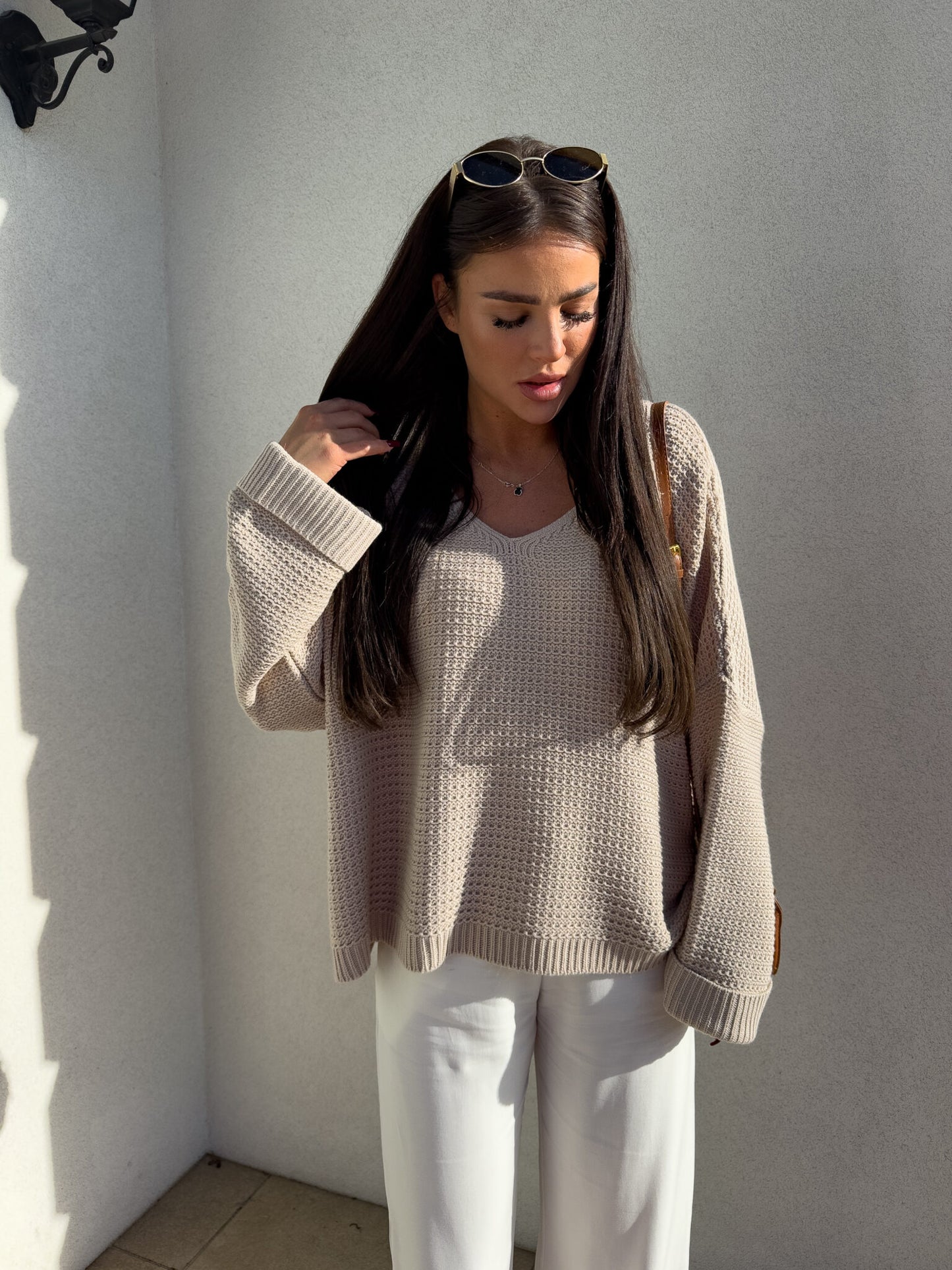 Pullover OLENA - beige
