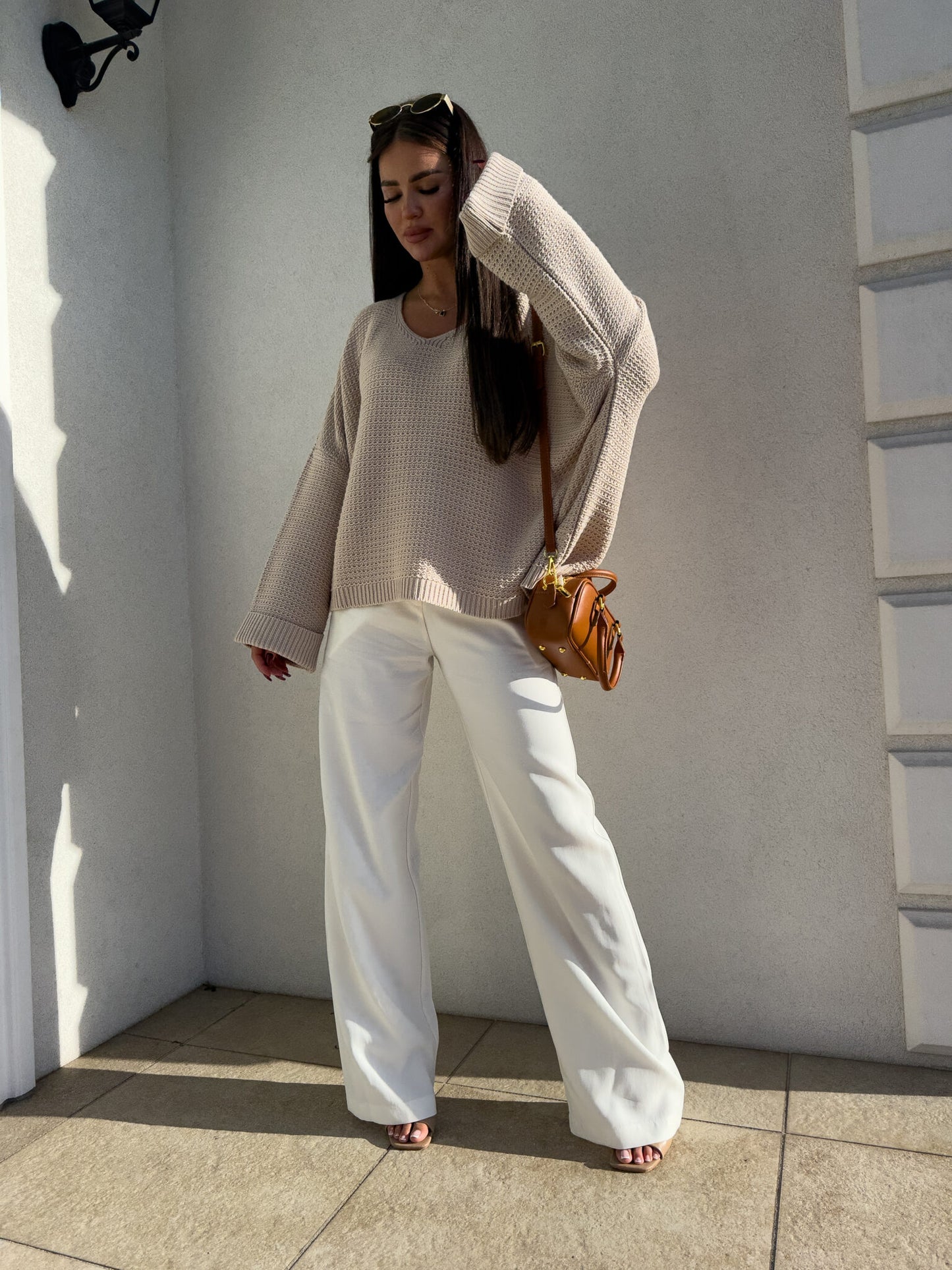 Pullover OLENA - beige