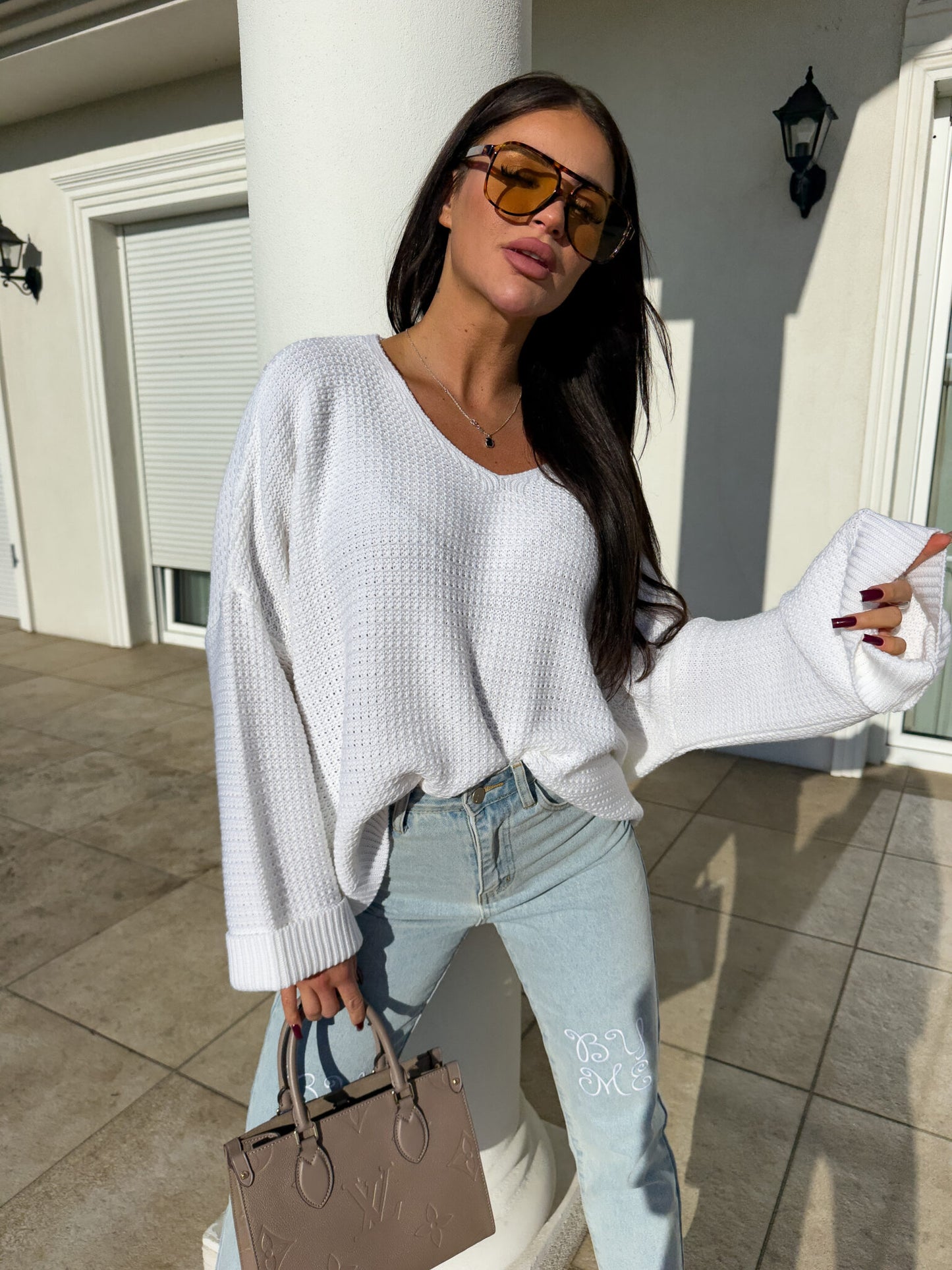 Pullover  OLENA - ecru
