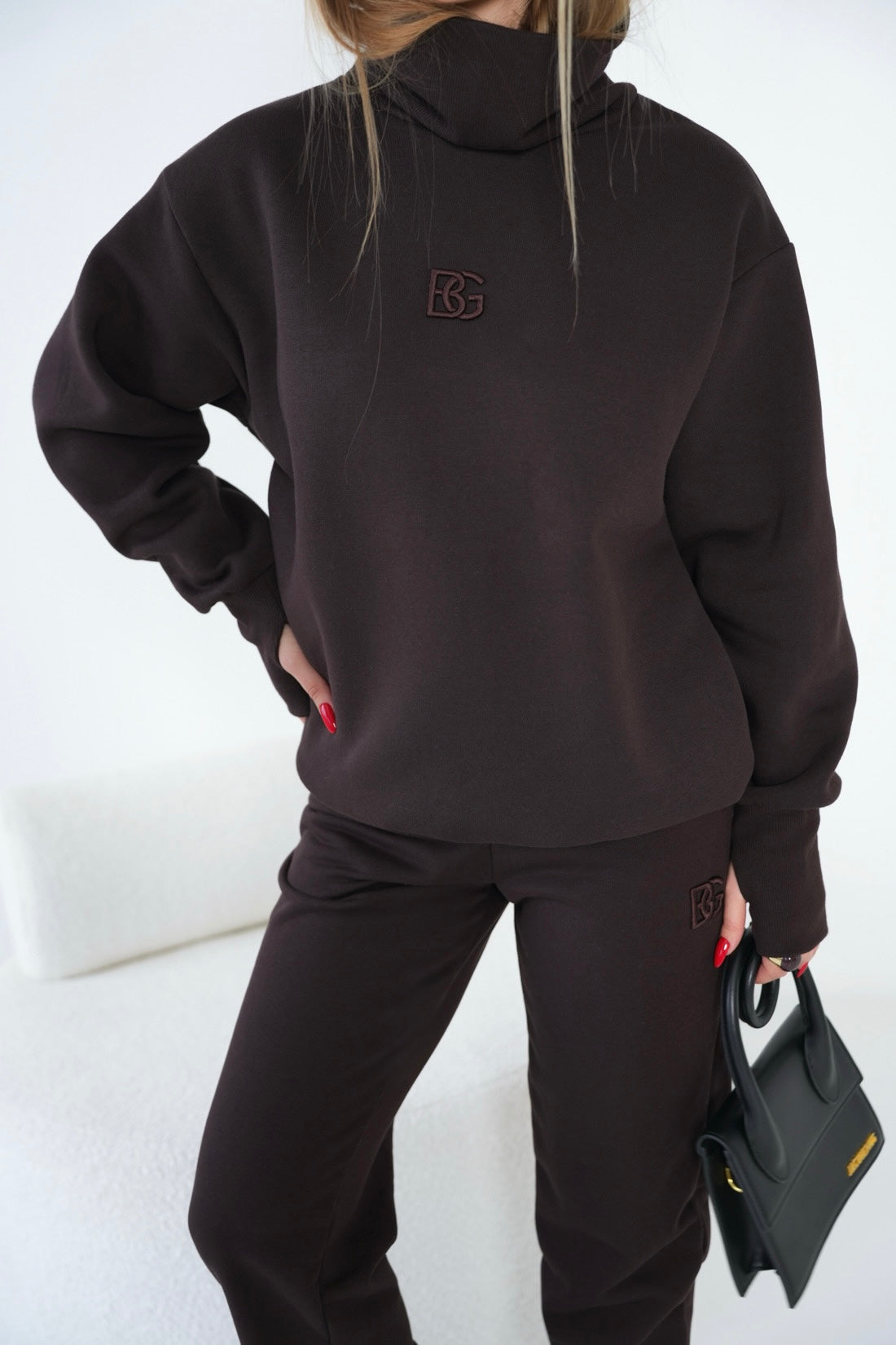 SWEATSHIRT BG SAY YES | BITTERSCHOKOLADE