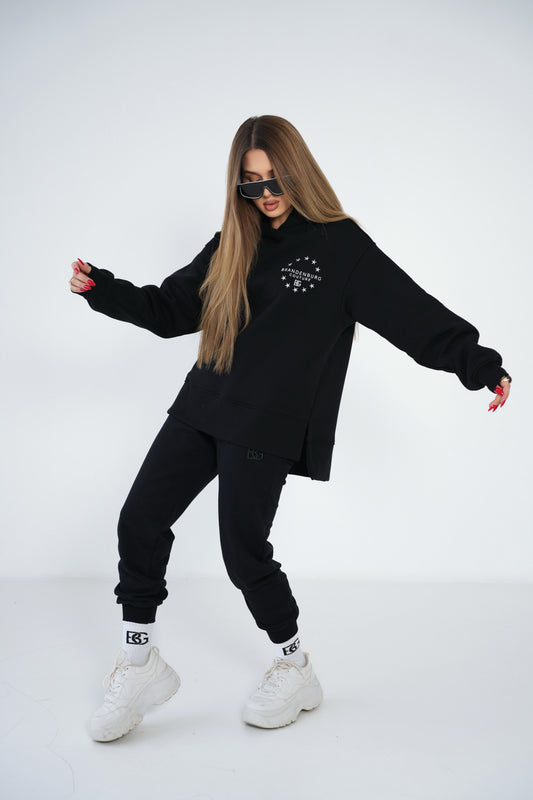 SWEATSHIRT DAMEN BG CLOUD | SCHWARZ