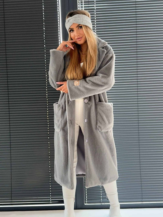 Mantel NOELLE – grau