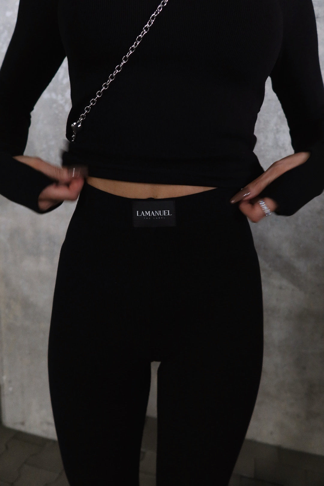 Leggings FLOW La Manuel schwarz