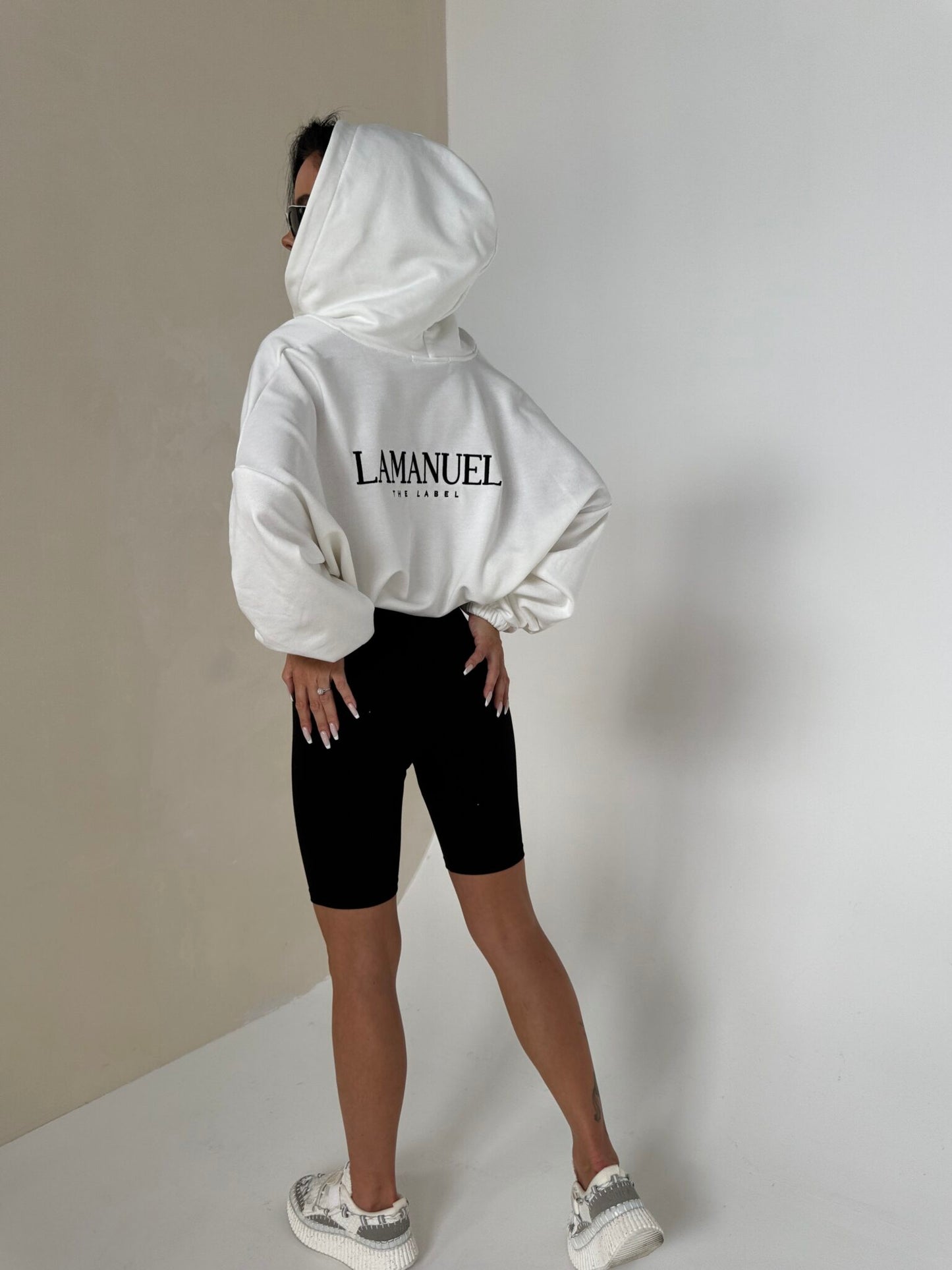 Sweatshirt BASIC ecru