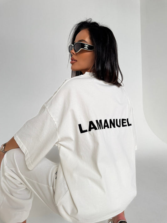 T- Shirt Damen UNISEX off- white