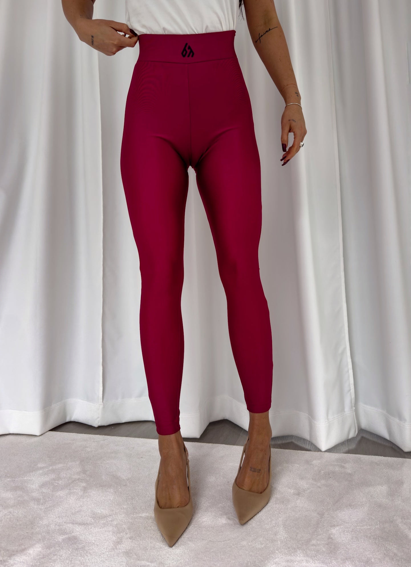Leggings GYM - Bordeaux