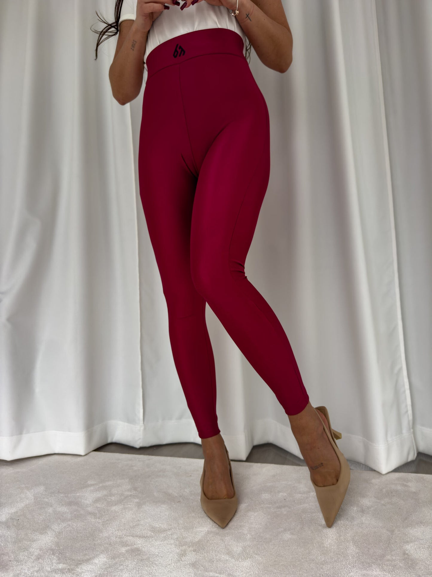 Leggings GYM - Bordeaux