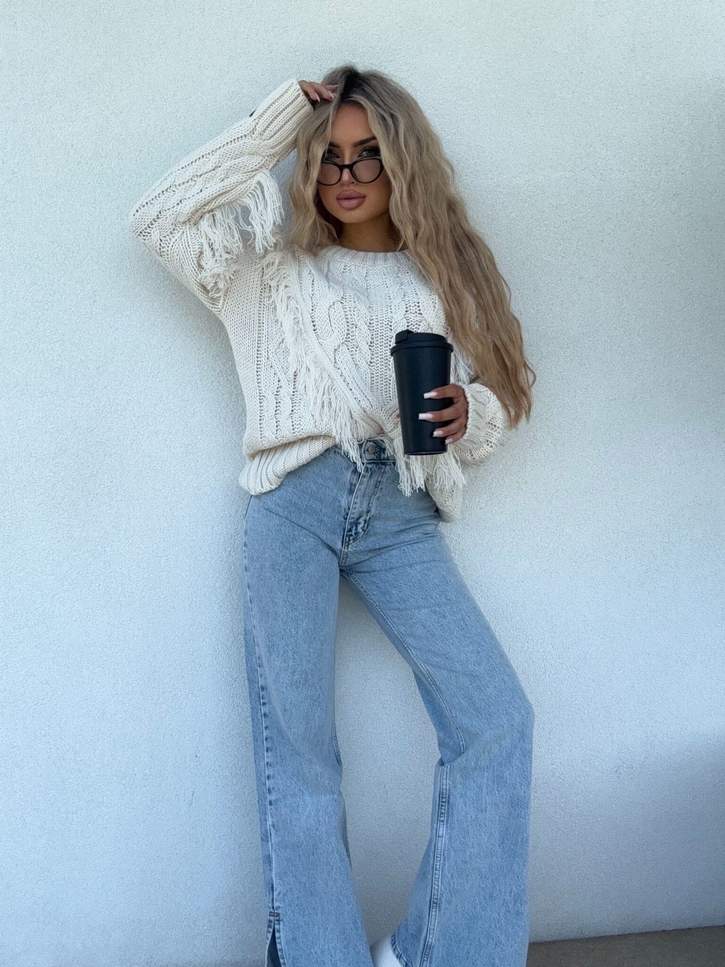 Pullover INDIANA - Vanille