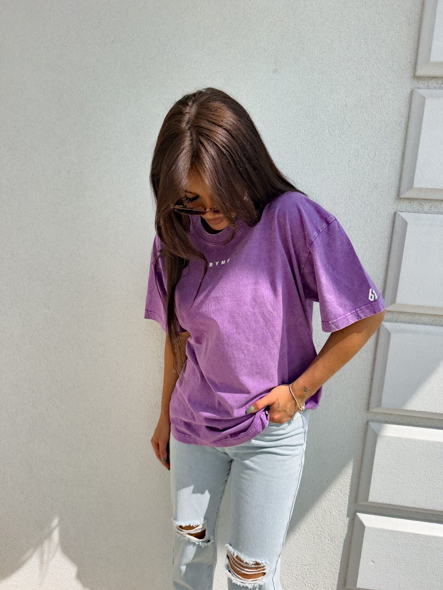 T-shirt PLAY - lila