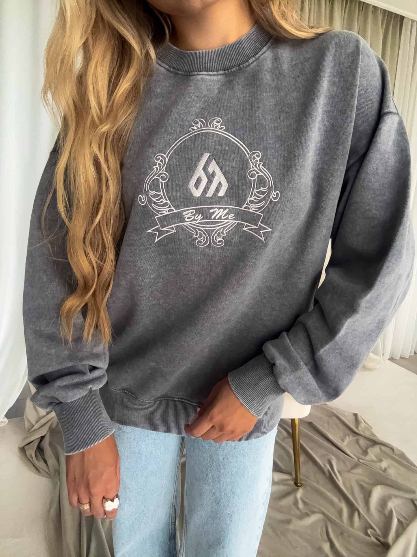 Sweatshirt QUEEN - Grau