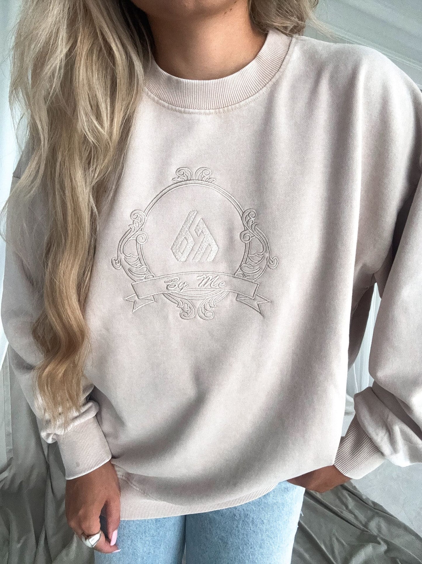 Sweatshirt QUEEN - hellbeige