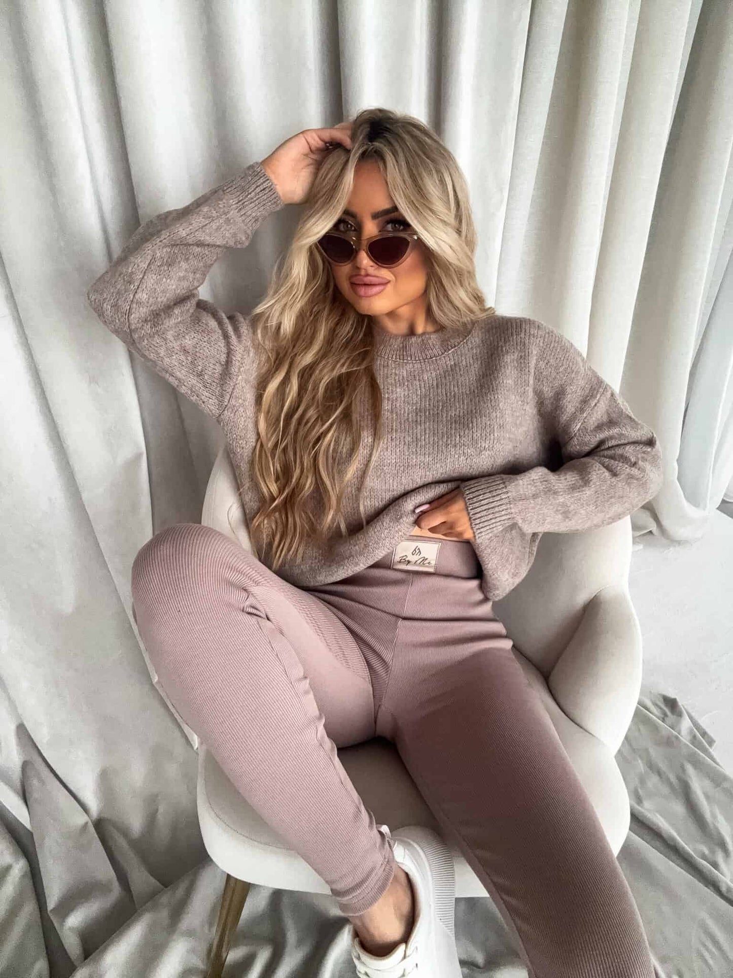 Pullover NERYS – mokka