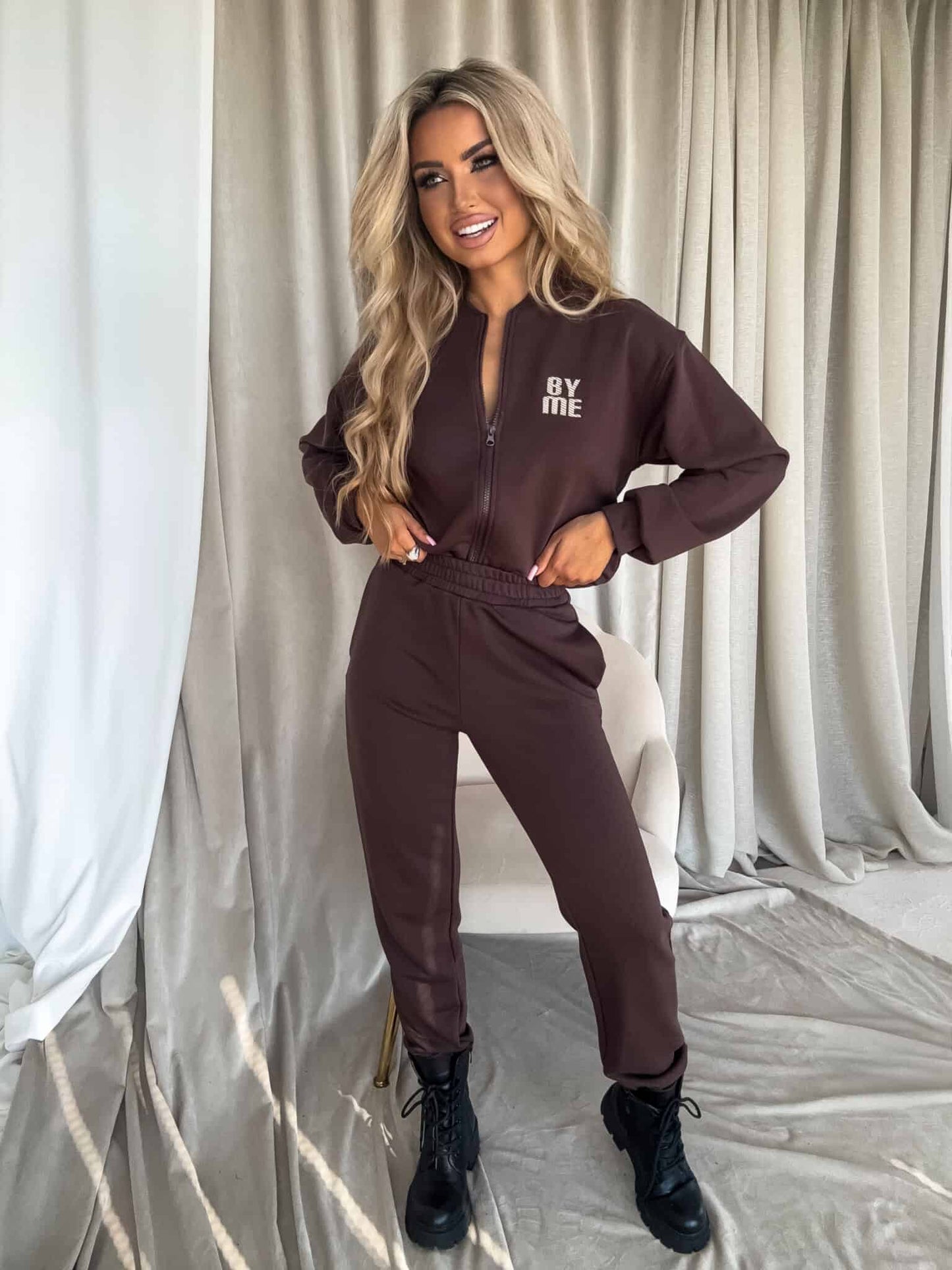 Sweatshirt MIMI - Schoko