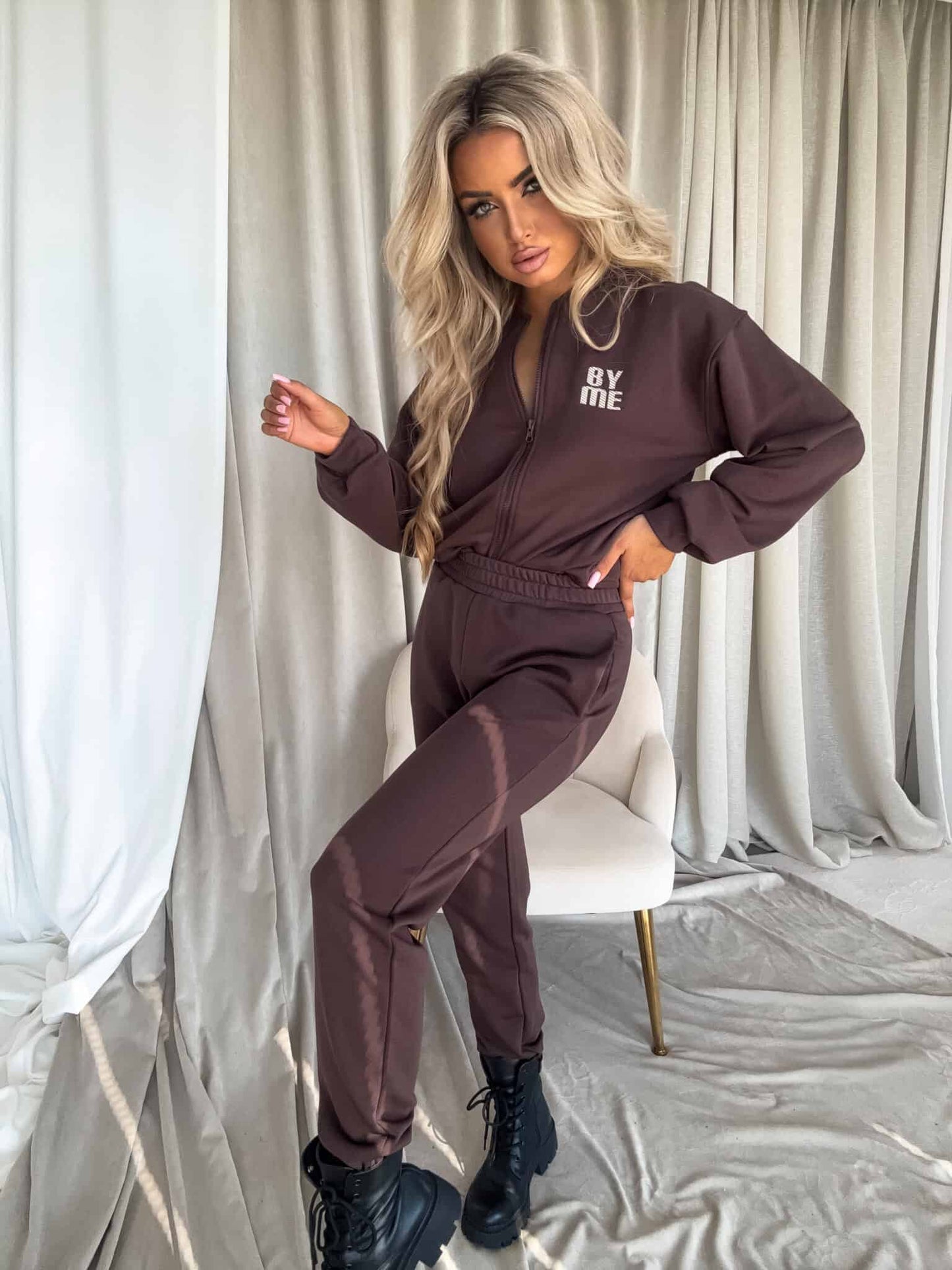 Sweatshirt MIMI - Schoko