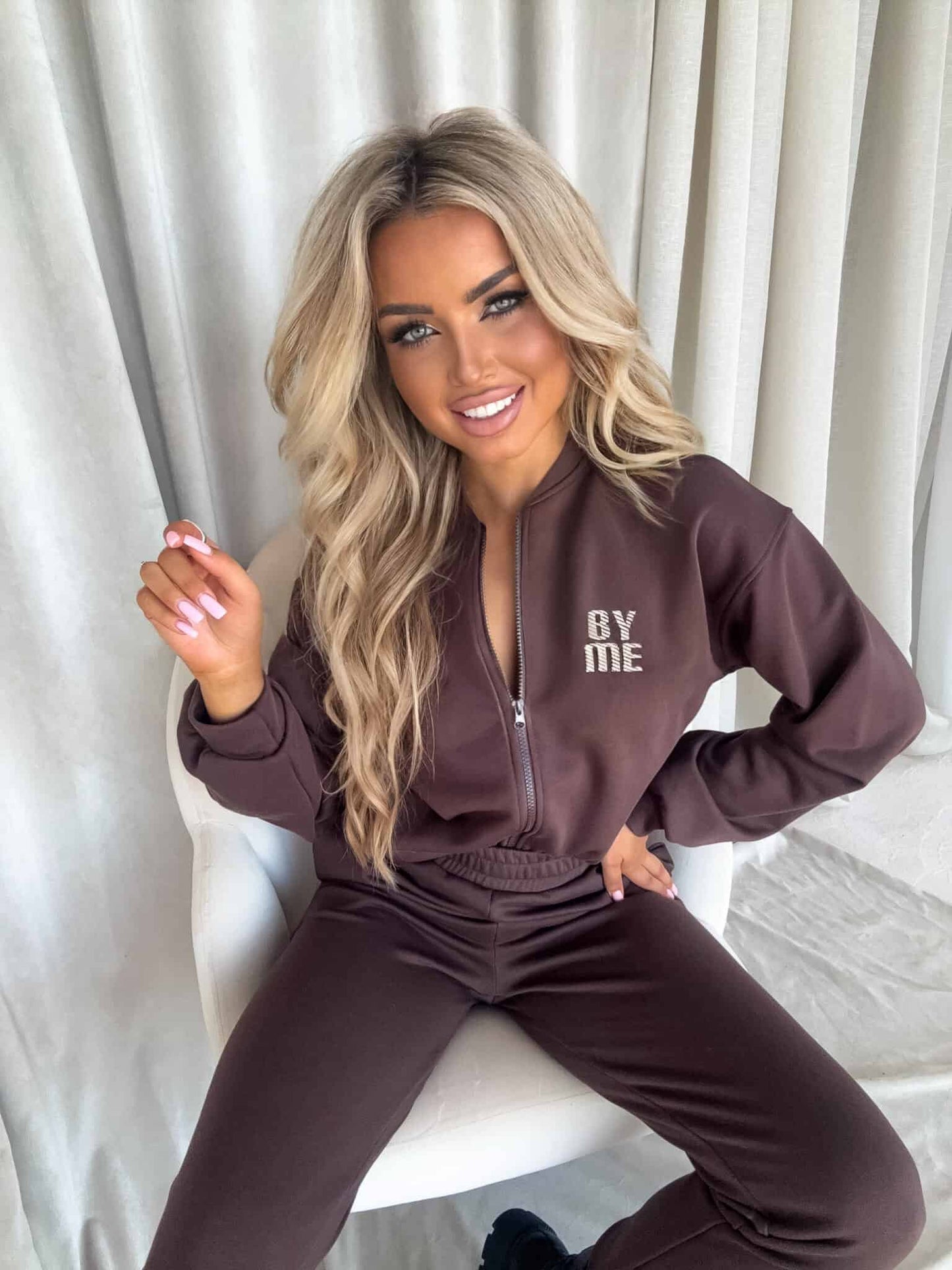 Sweatshirt MIMI - Schoko