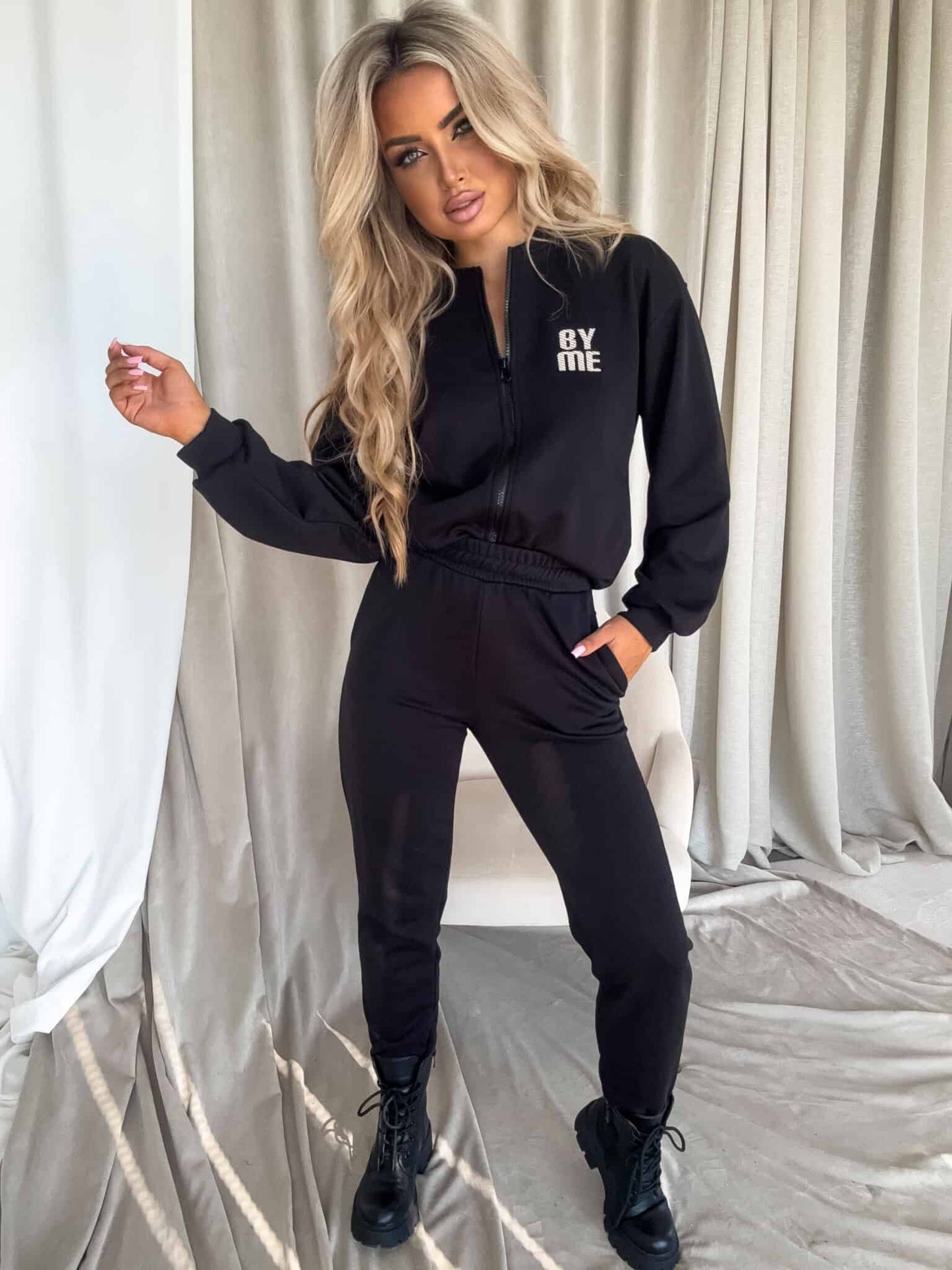 Sweatshirt MIMI - Schwarz