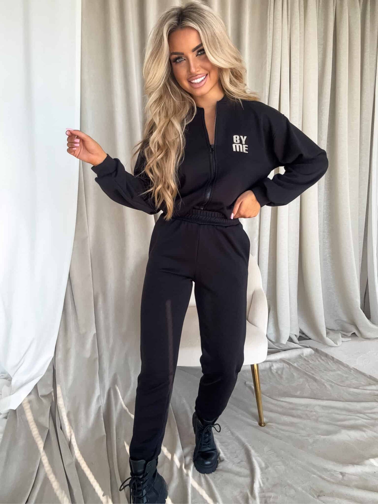 Sweatshirt MIMI - Schwarz