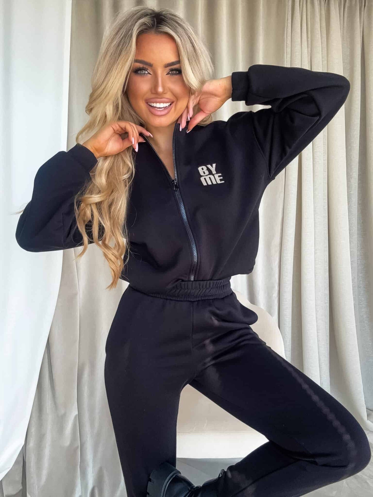 Sweatshirt MIMI - Schwarz