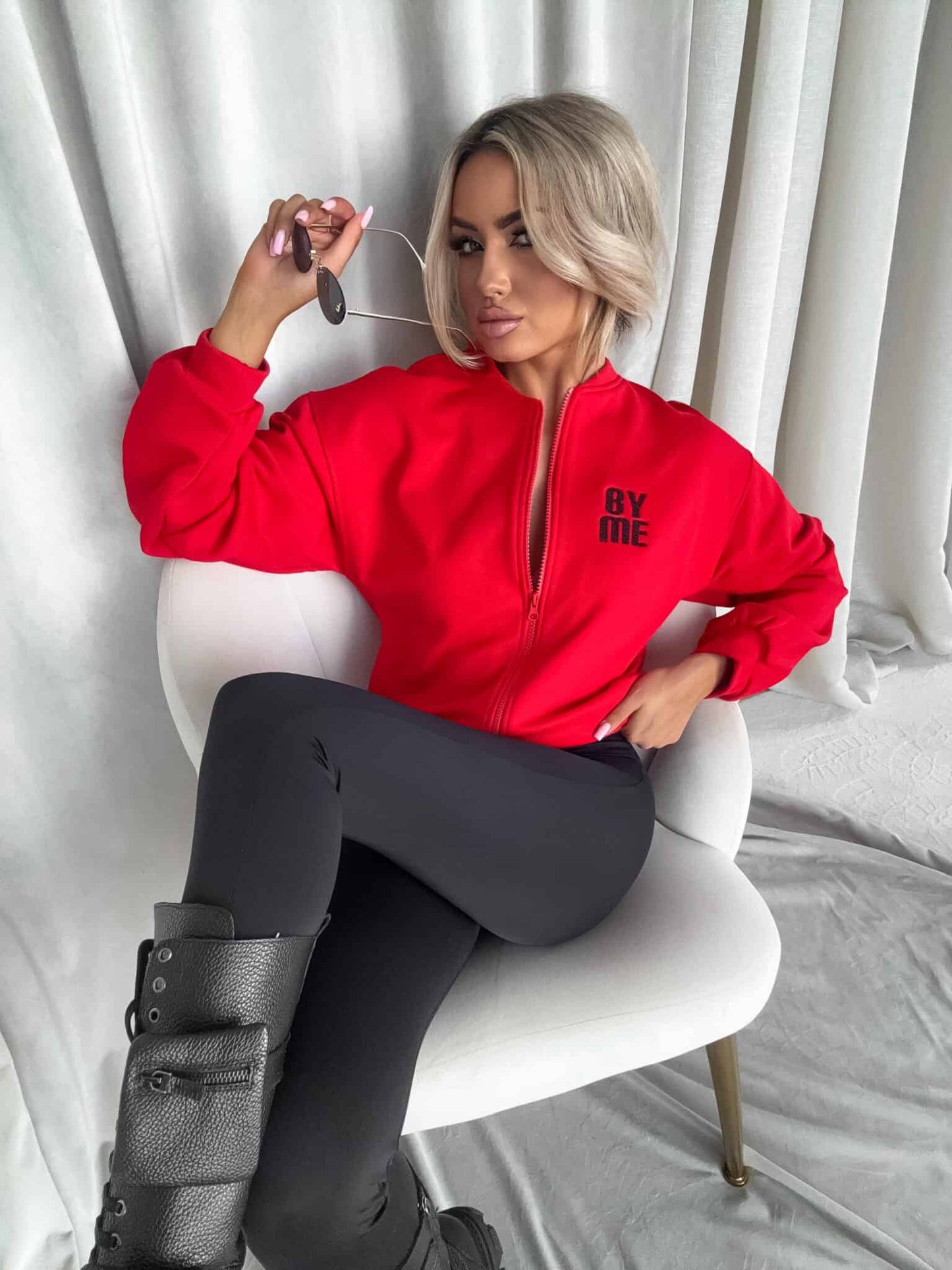 Sweatshirt MIMI - rot