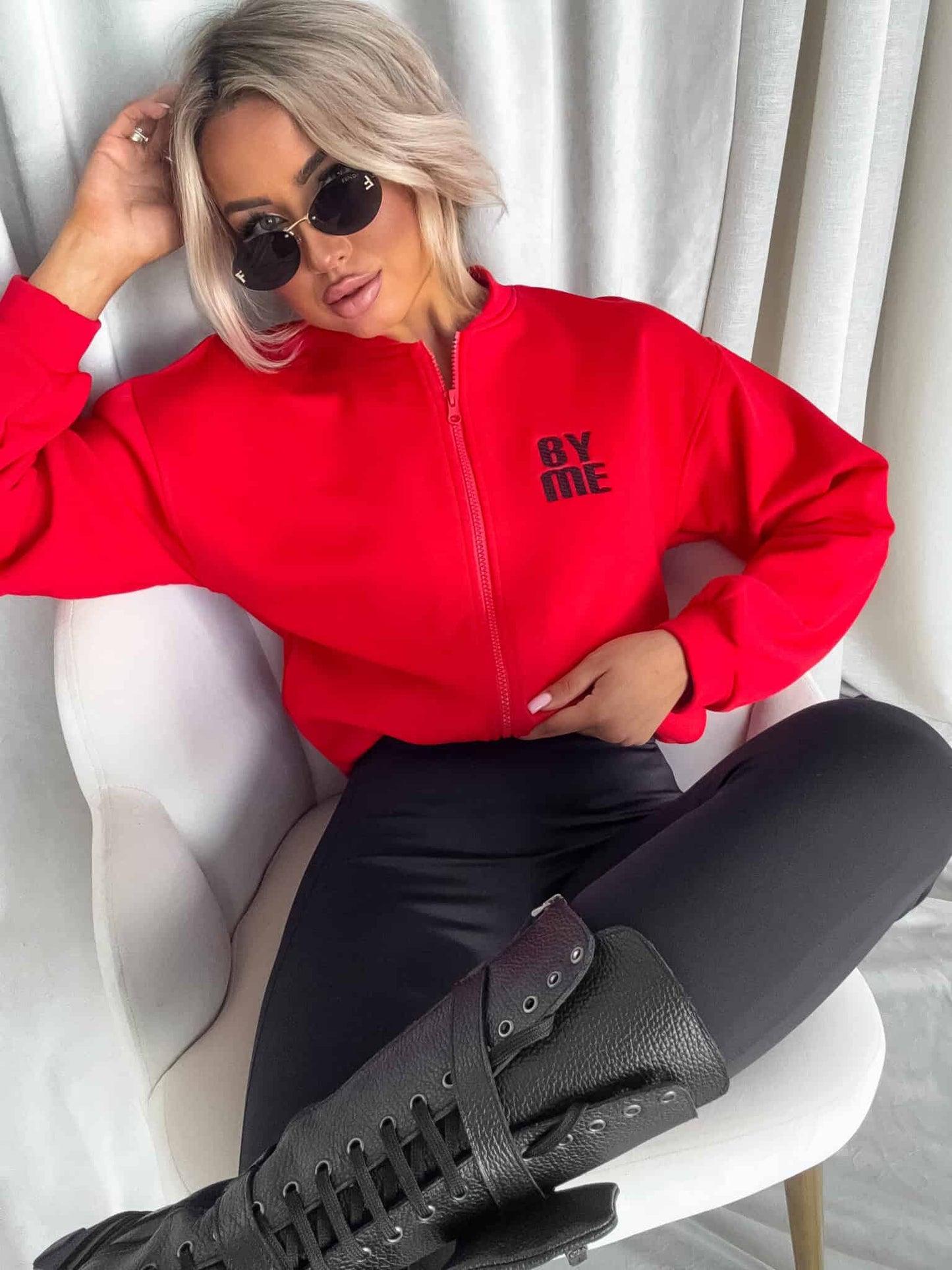 Sweatshirt MIMI - rot