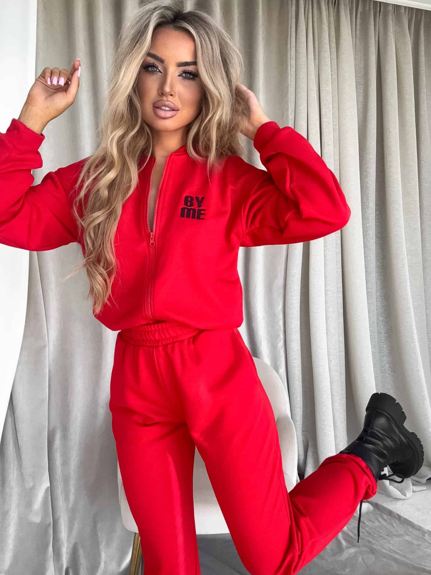 Sweatshirt MIMI - rot