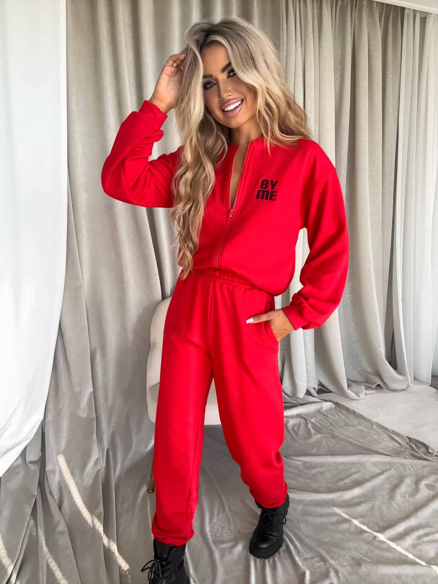 Sweatshirt MIMI - rot