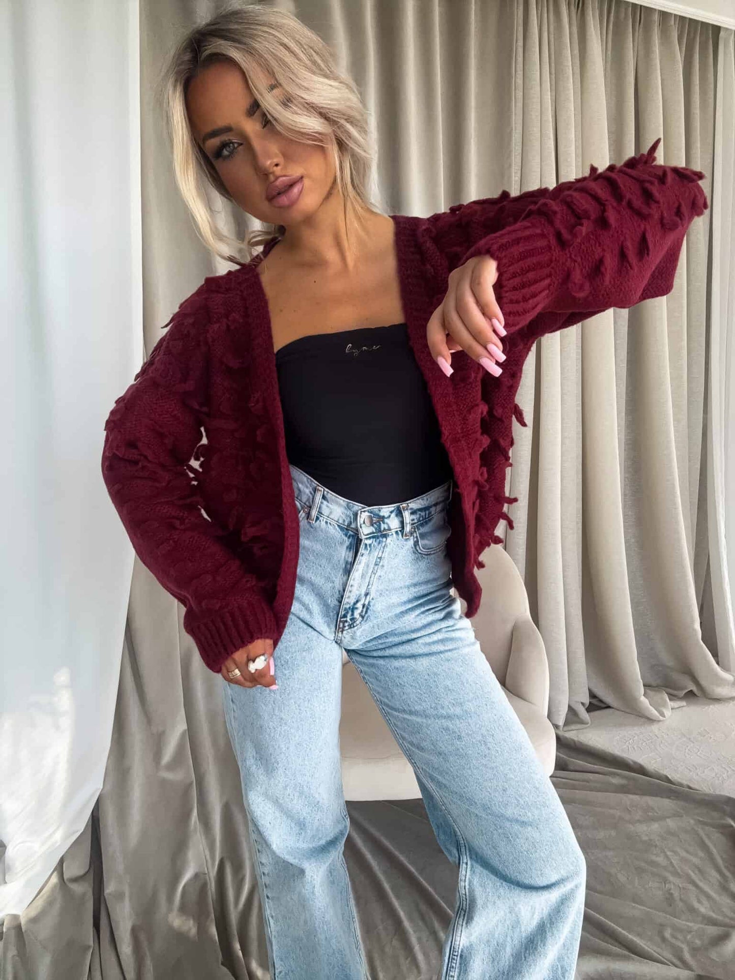 Pullover LIZZY – Bordeaux