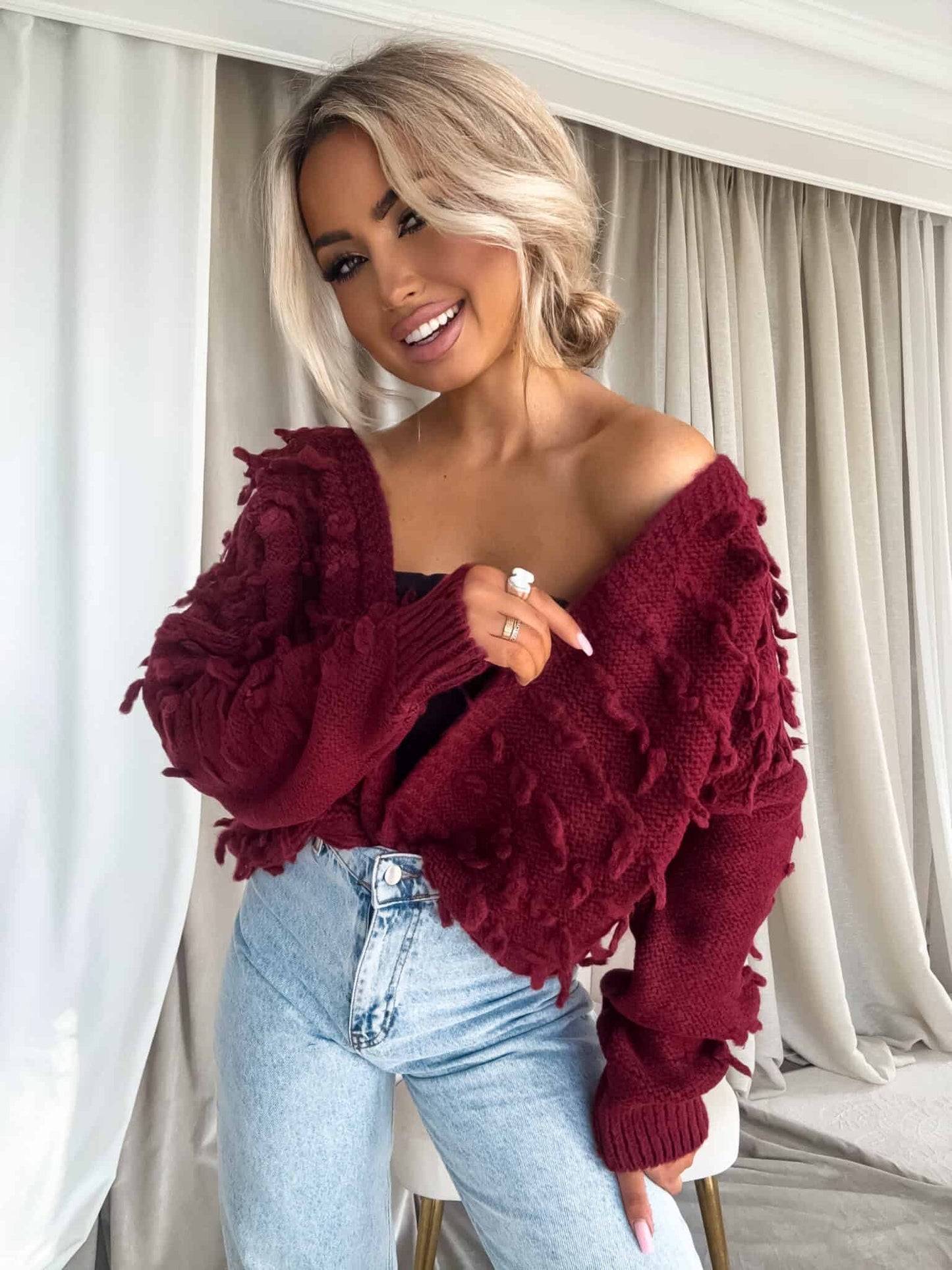 Pullover LIZZY – Bordeaux