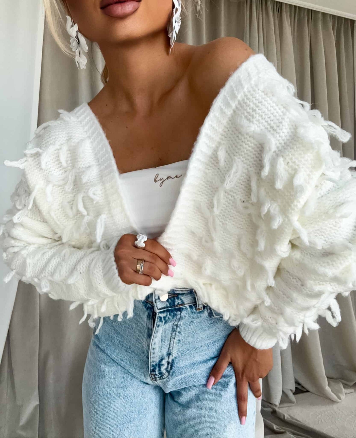 Pullover LIZZY – ecru