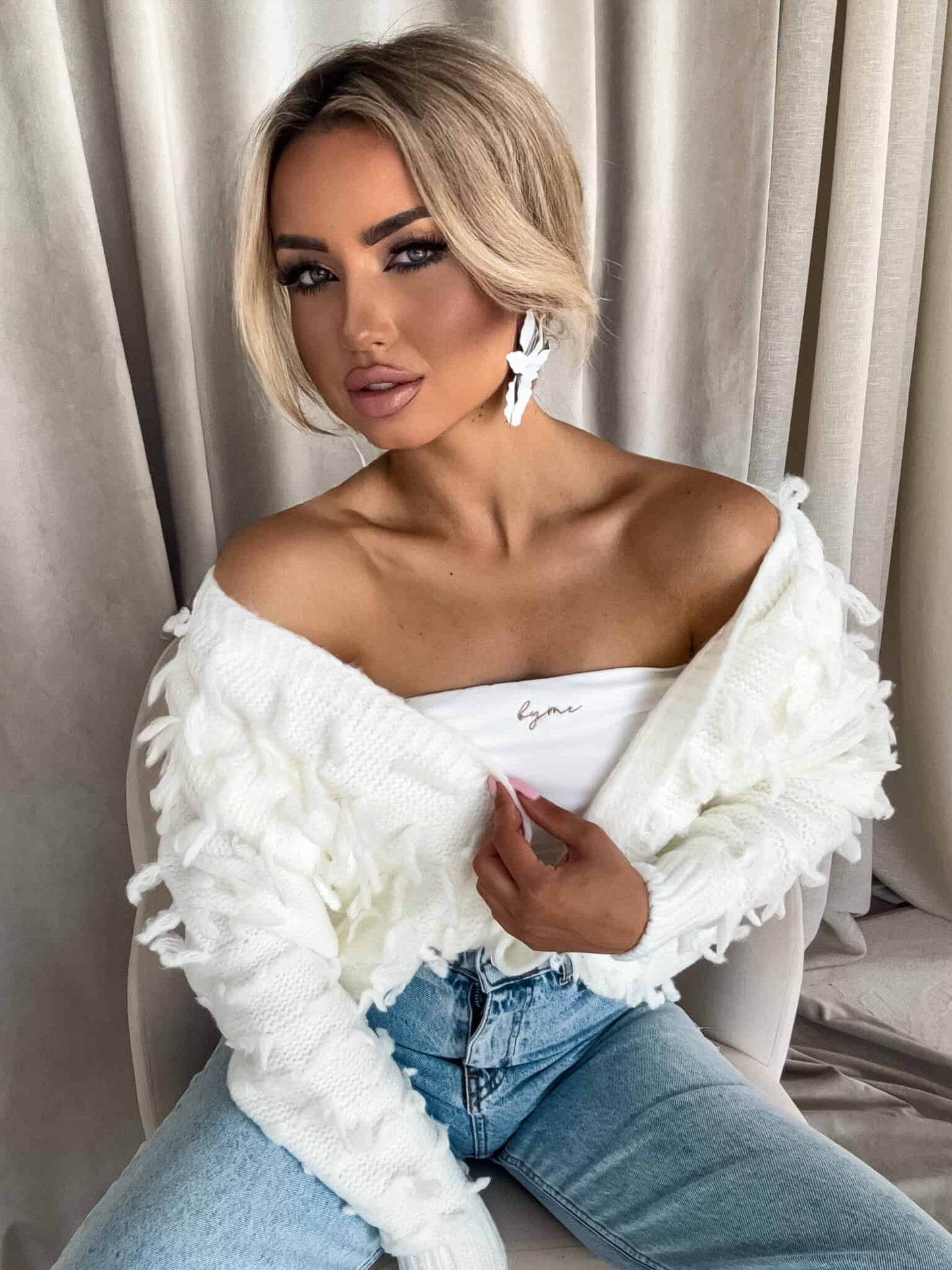 Pullover LIZZY – ecru