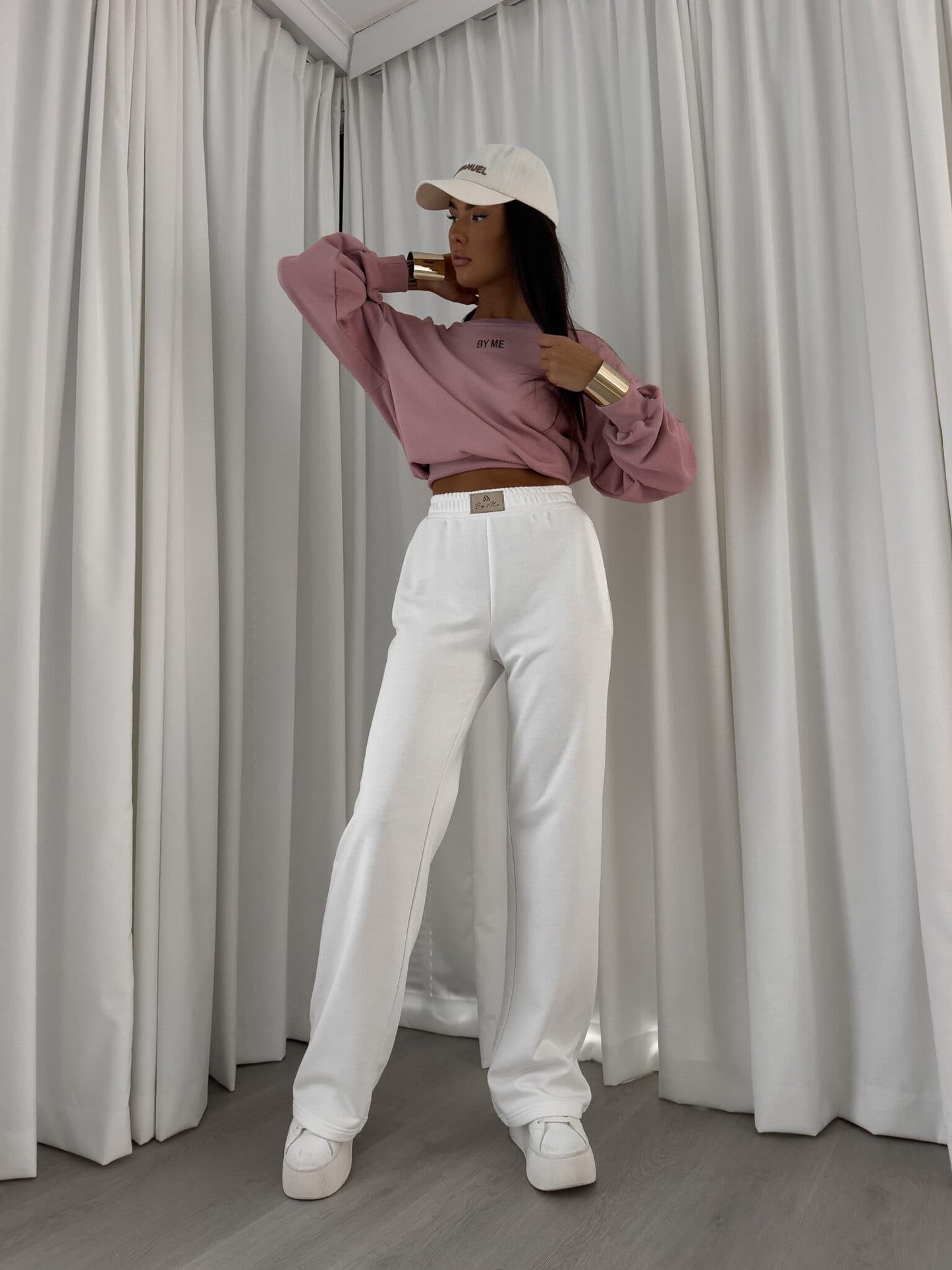 Sweatshirt COTTON - altrosa