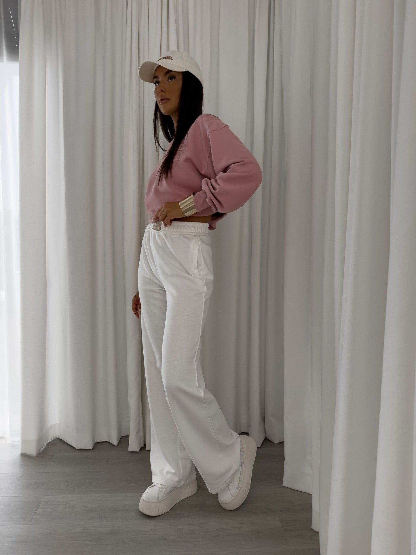 Sweatshirt COTTON - altrosa