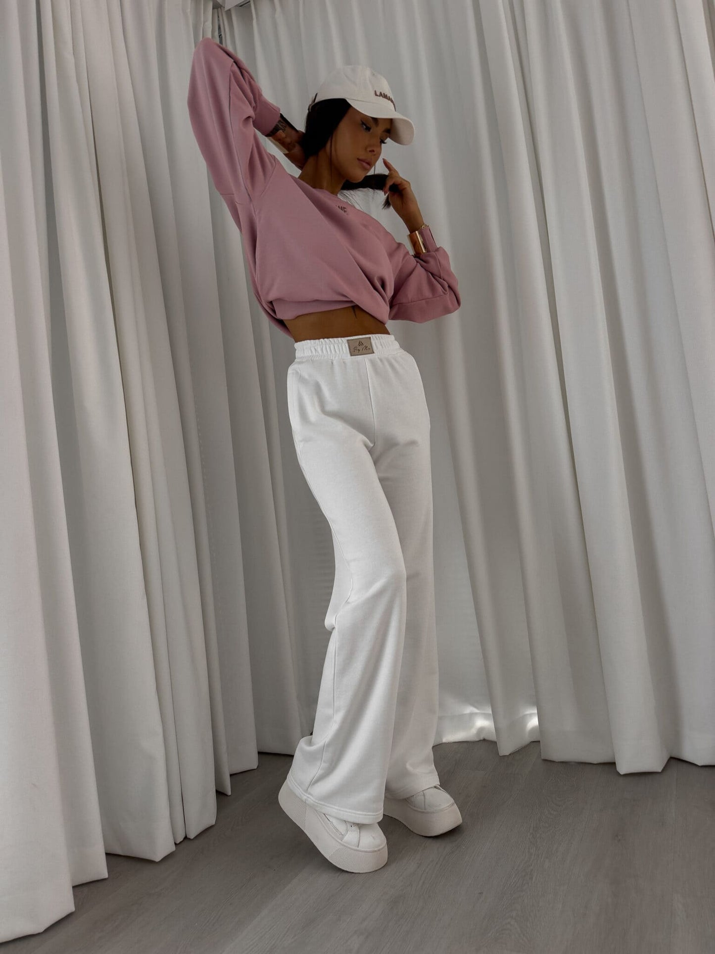 Sweatshirt COTTON - altrosa