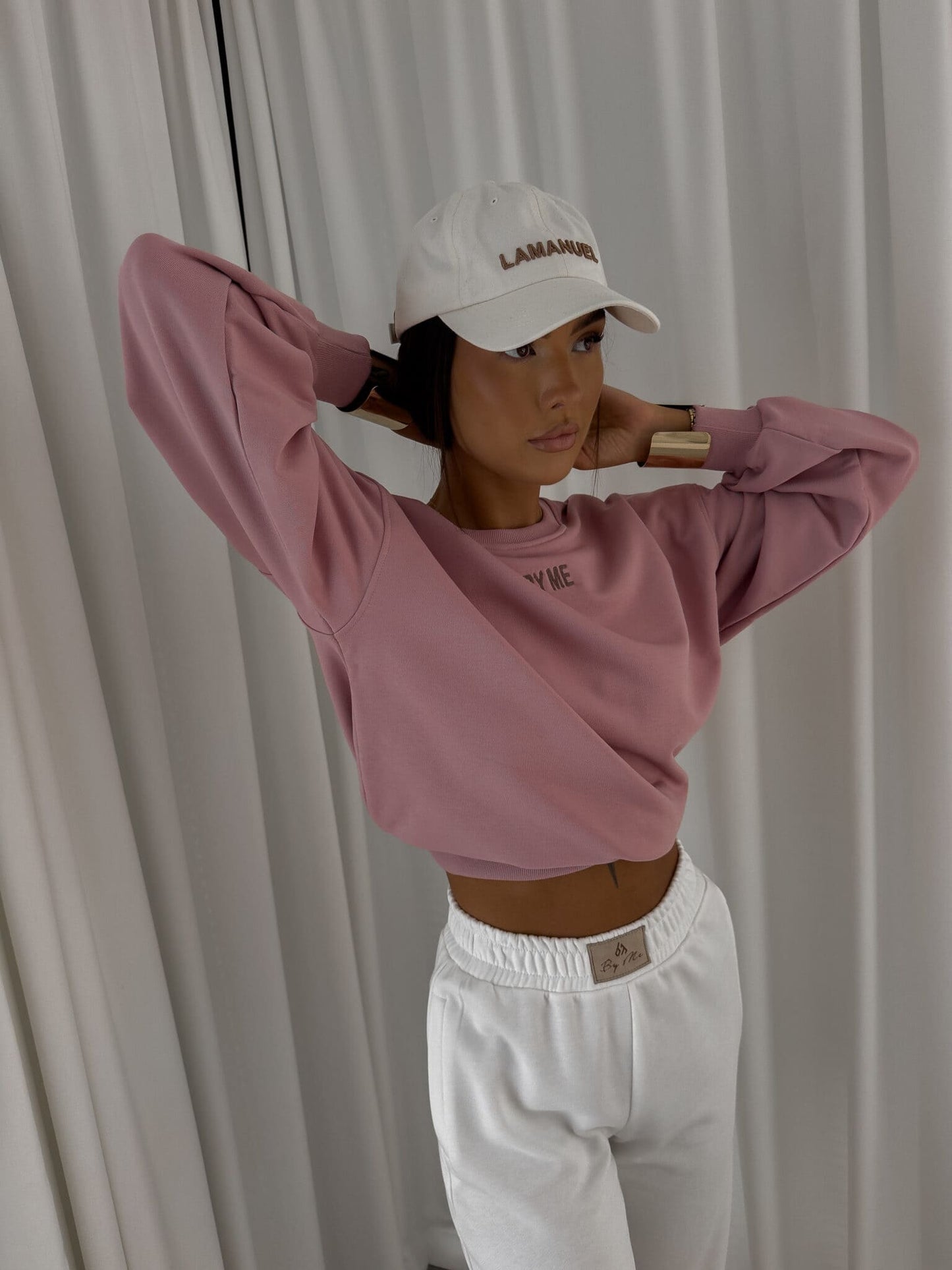 Sweatshirt COTTON - altrosa