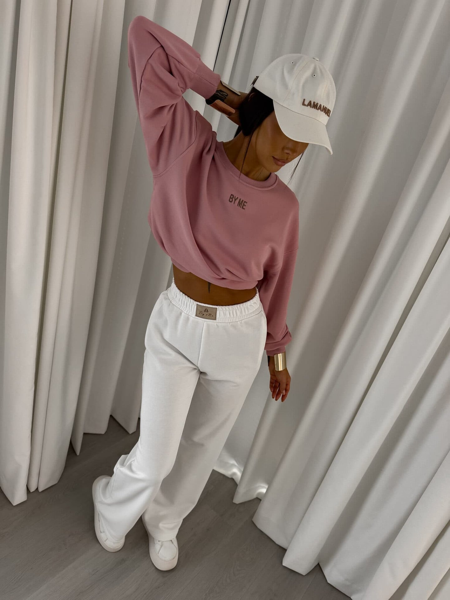 Sweatshirt COTTON - altrosa