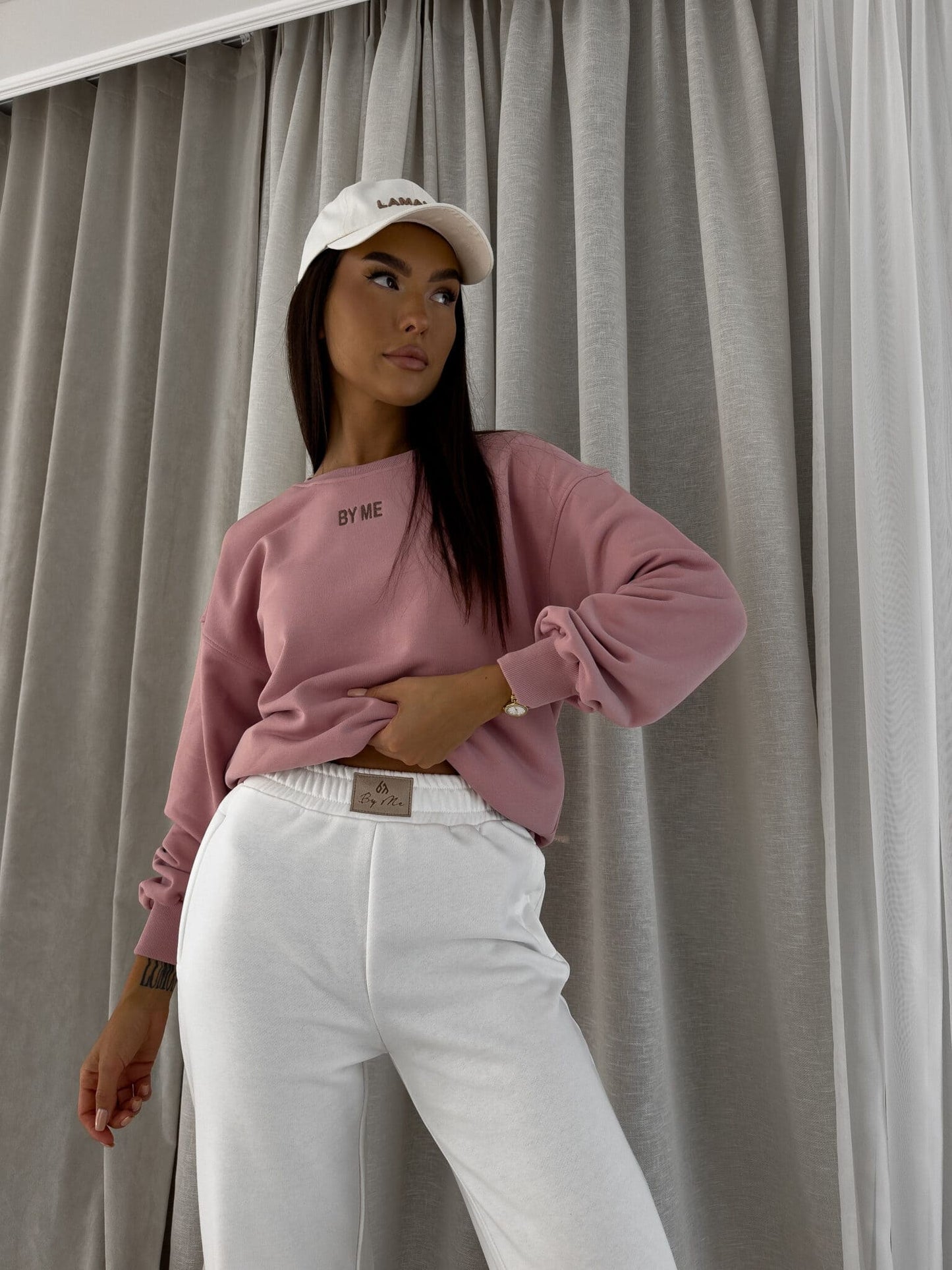 Sweatshirt COTTON - altrosa