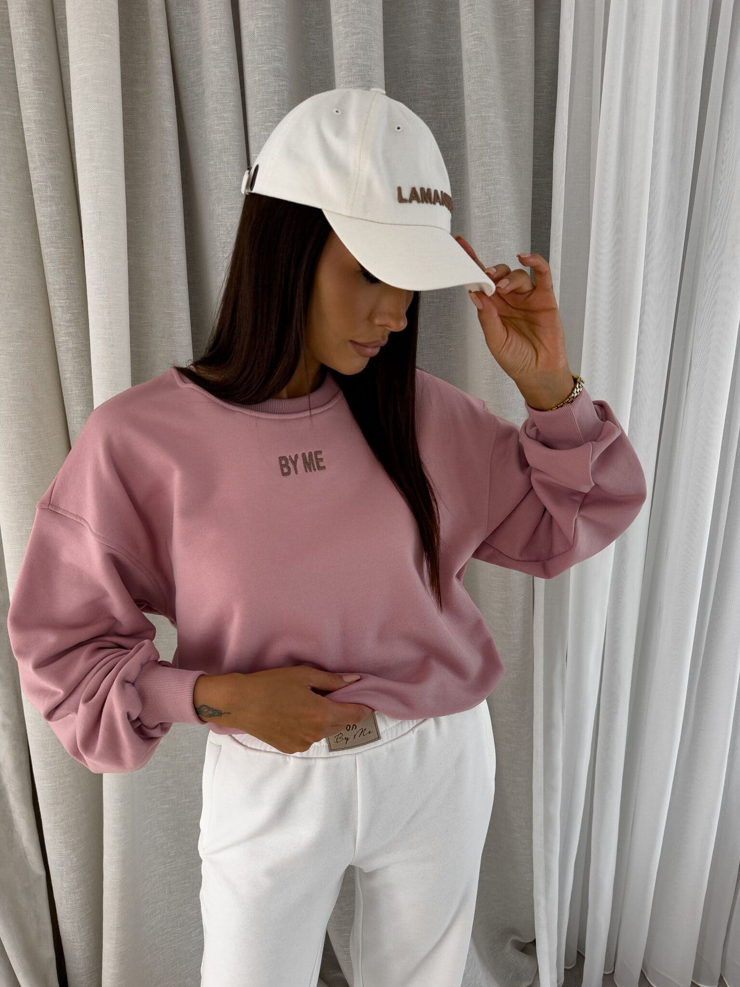 Sweatshirt COTTON - altrosa