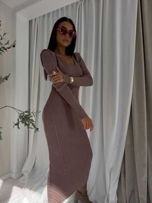 Kleid LORDIS - mokka