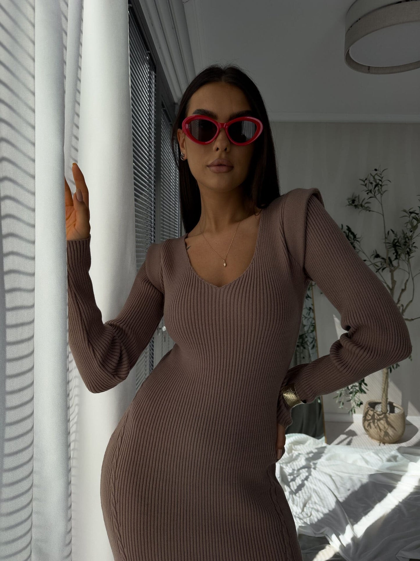 Kleid LORDIS - mokka