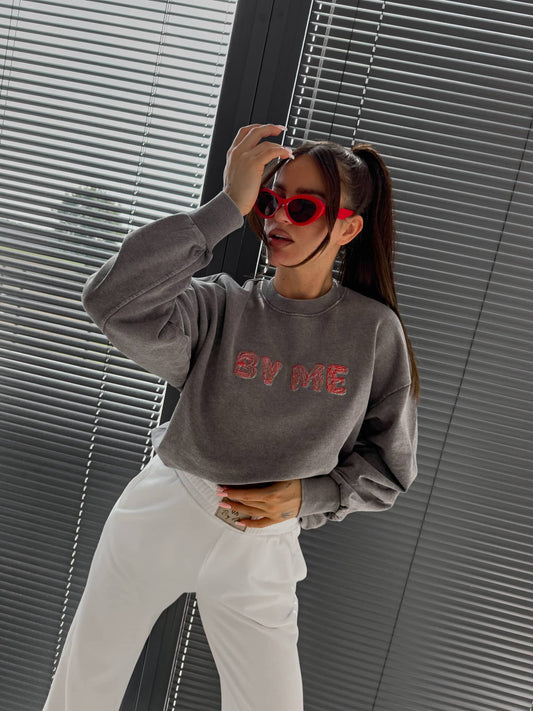 Sweatshirt POWER - Grau