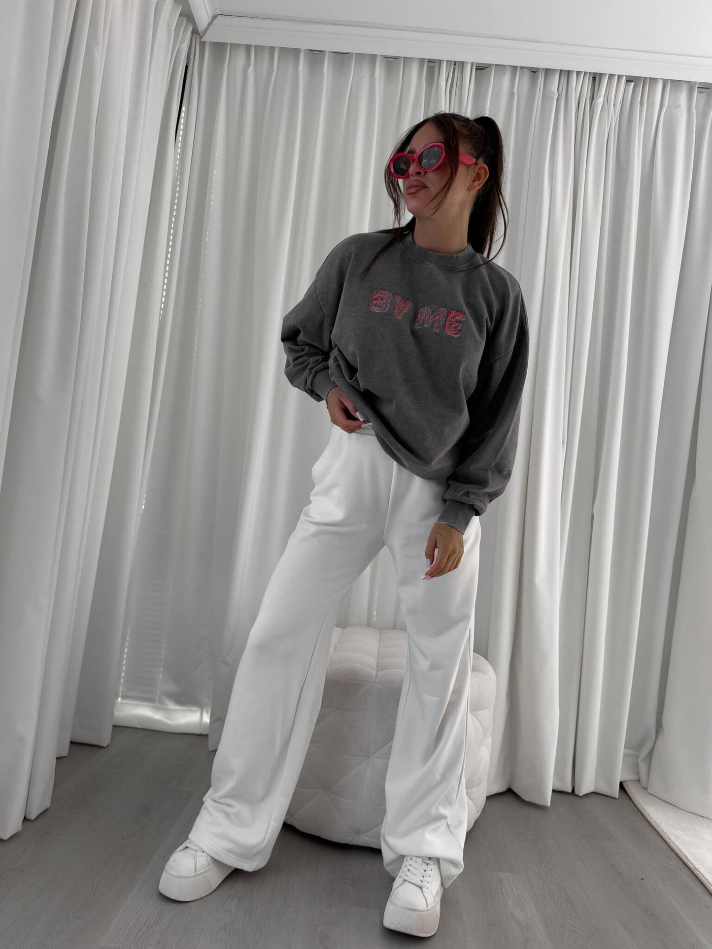 Sweatshirt POWER - Grau