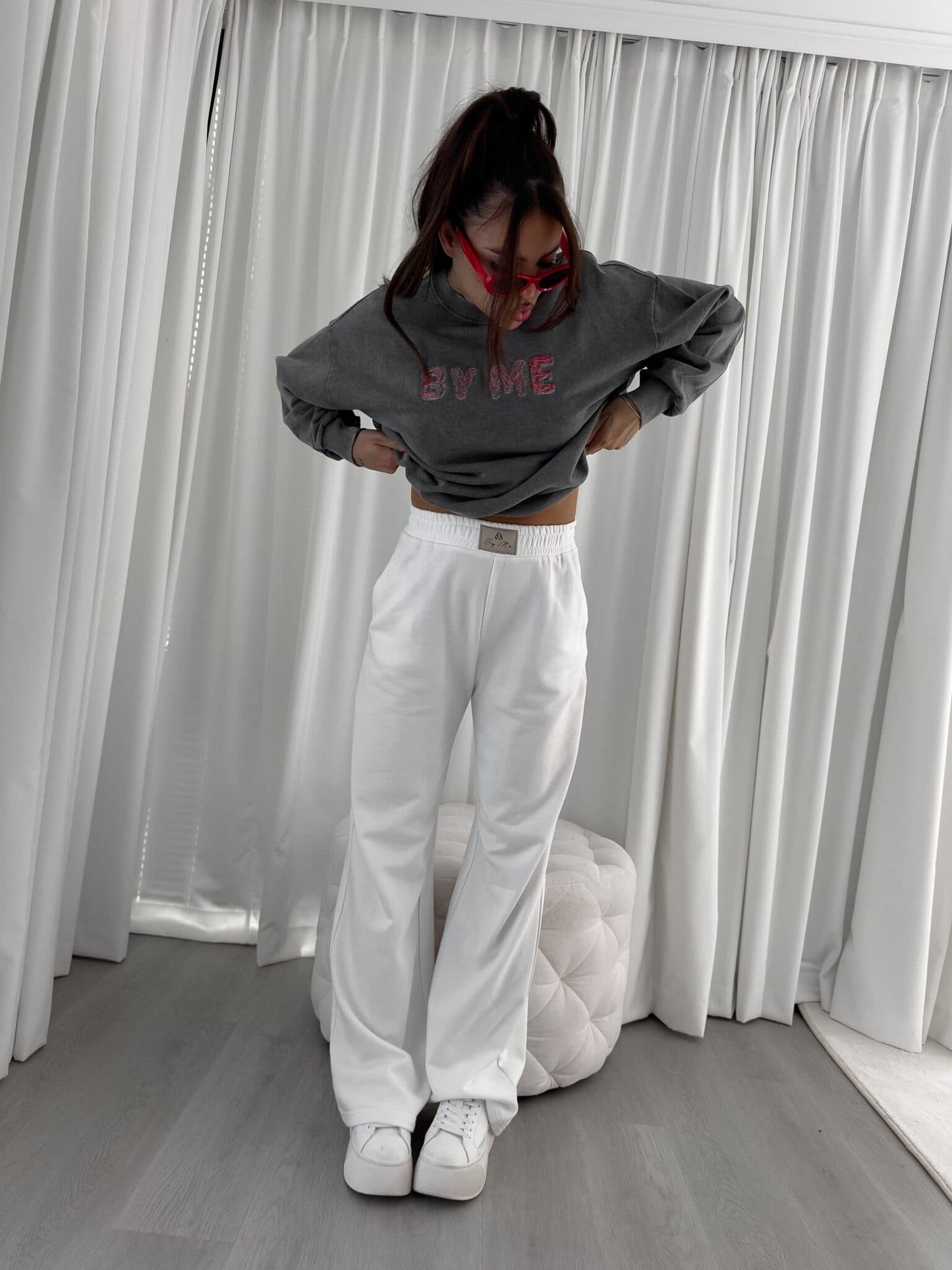 Sweatshirt POWER - Grau