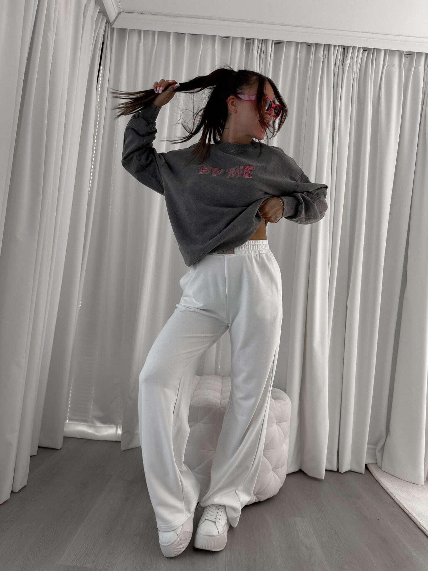 Sweatshirt POWER - Grau