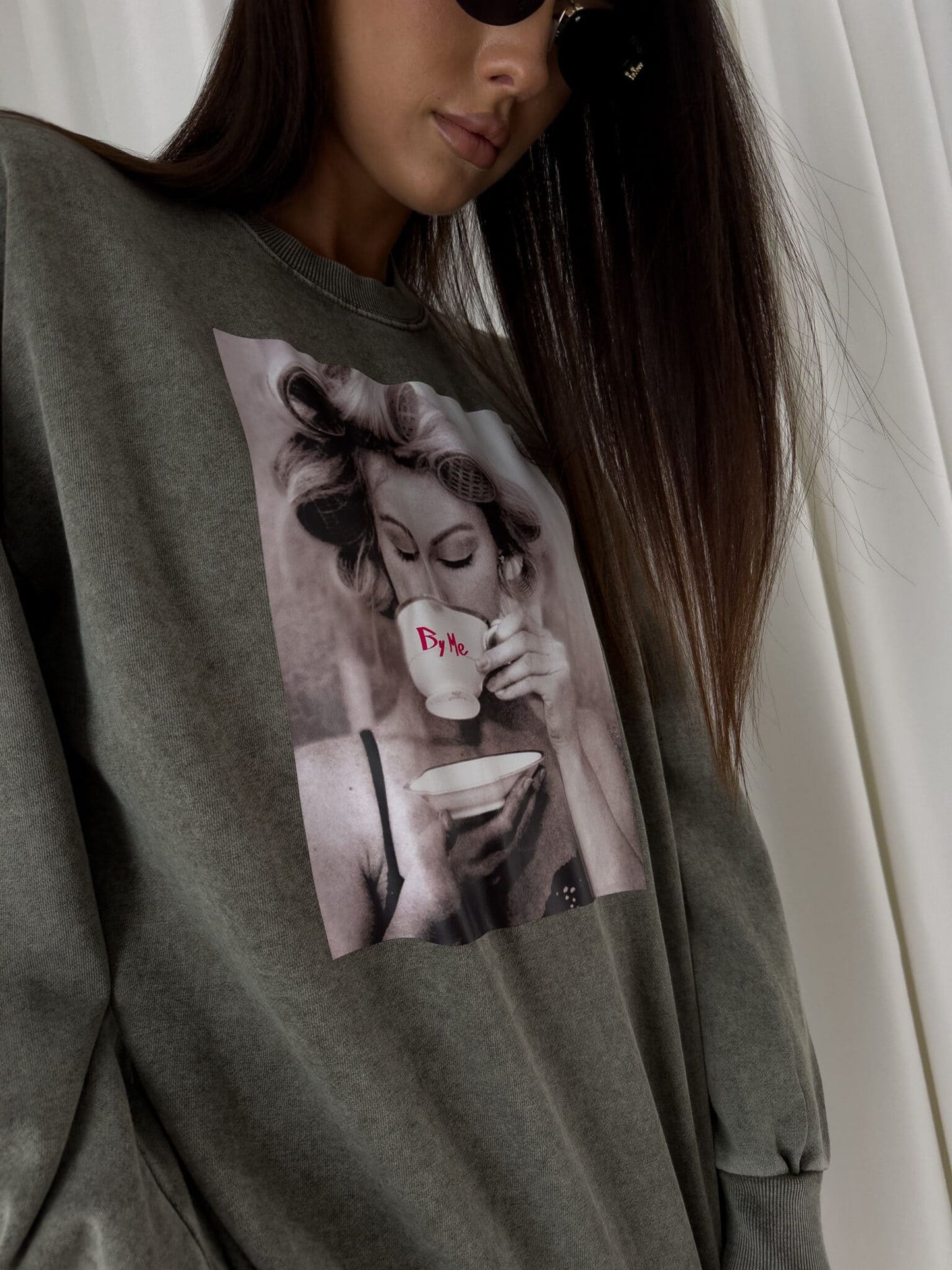 Sweatshirt ROLLER - khaki