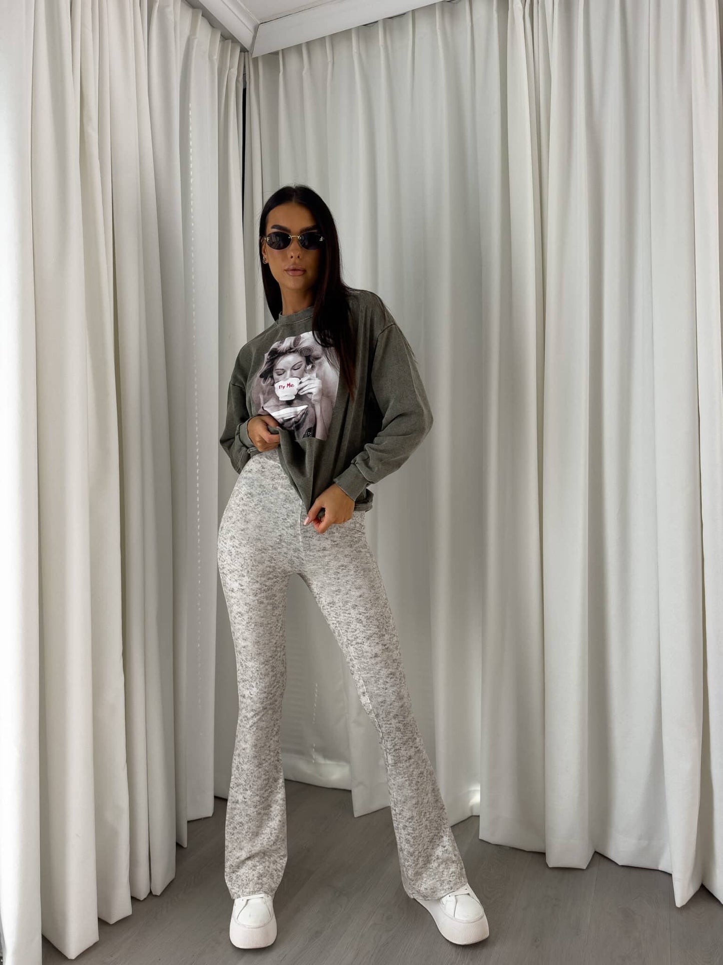 Sweatshirt ROLLER - khaki