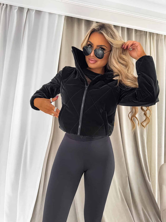 Jacke  VESTE II – schwarz- pink